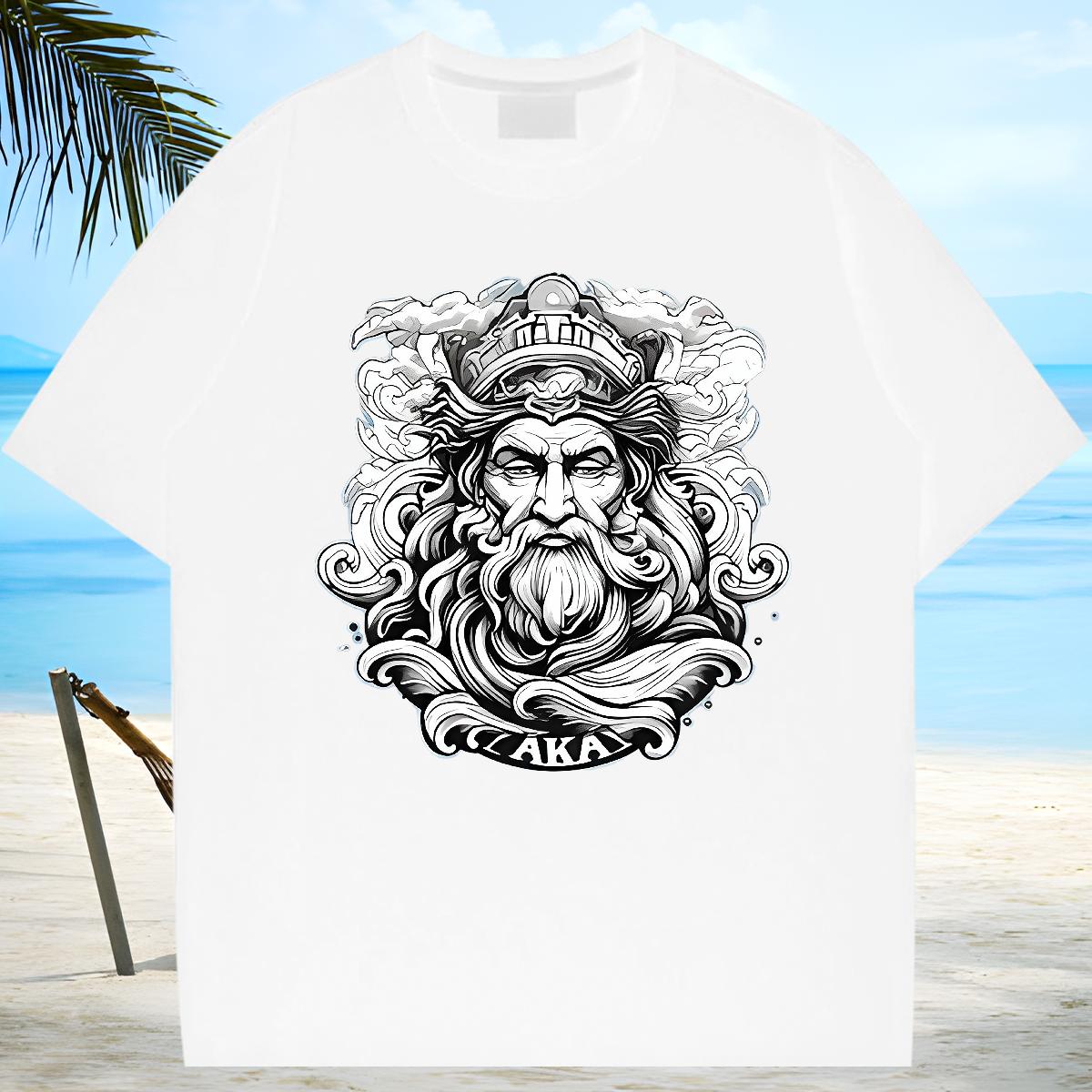 2024 Summer Man T Shirts Floral Print High Street Hip Hop Tshirt for Man Woman Cotton Breathable Short Sleeve Cool Design Tees Shirts
