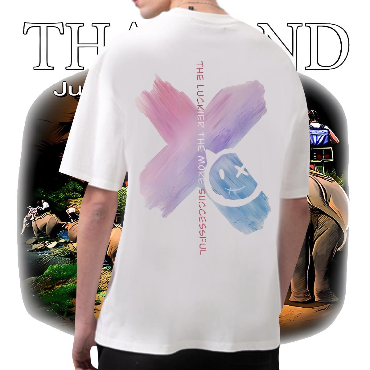 2024 New Mens T Shirts Plus Size Custom Men Clothes T-Shirt Daily Wear Cotton Breathable Classic Tee Shirt