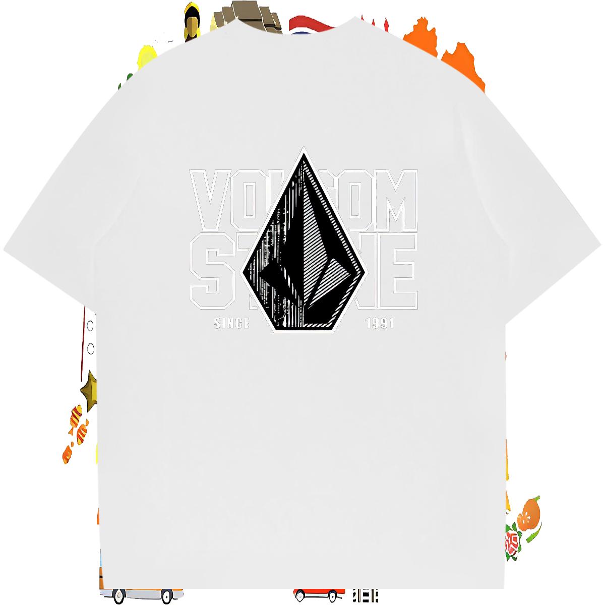 Stylist T Shirts Men Floral Print Men Clothes T-Shirt Hip Hop Breathable Crew Neck Comfortable Tops Tees