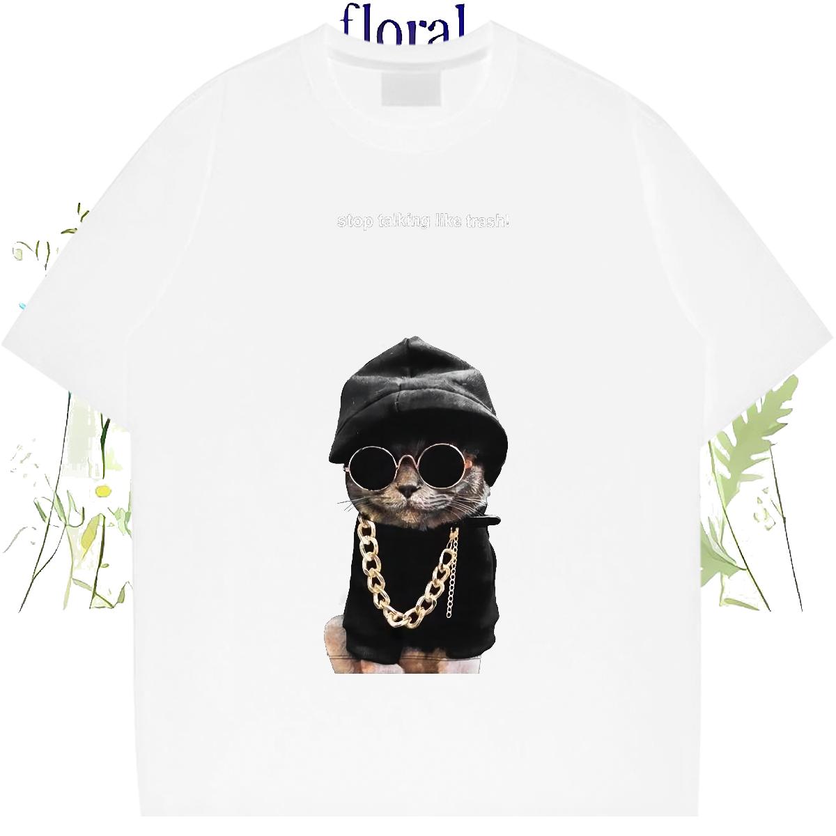 Customized Man T Shirts Breathable Short Sleeve Hip Hop Street Men Tees White Plus Size Unisex Tees