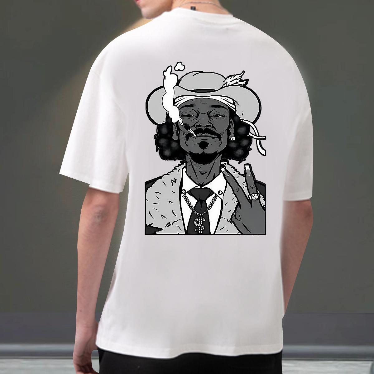 Fashion Casual T Shirts Men Custom Anime Casual Beach Men Tshirts Cotton Breathable Loose Fit Tees Shirts