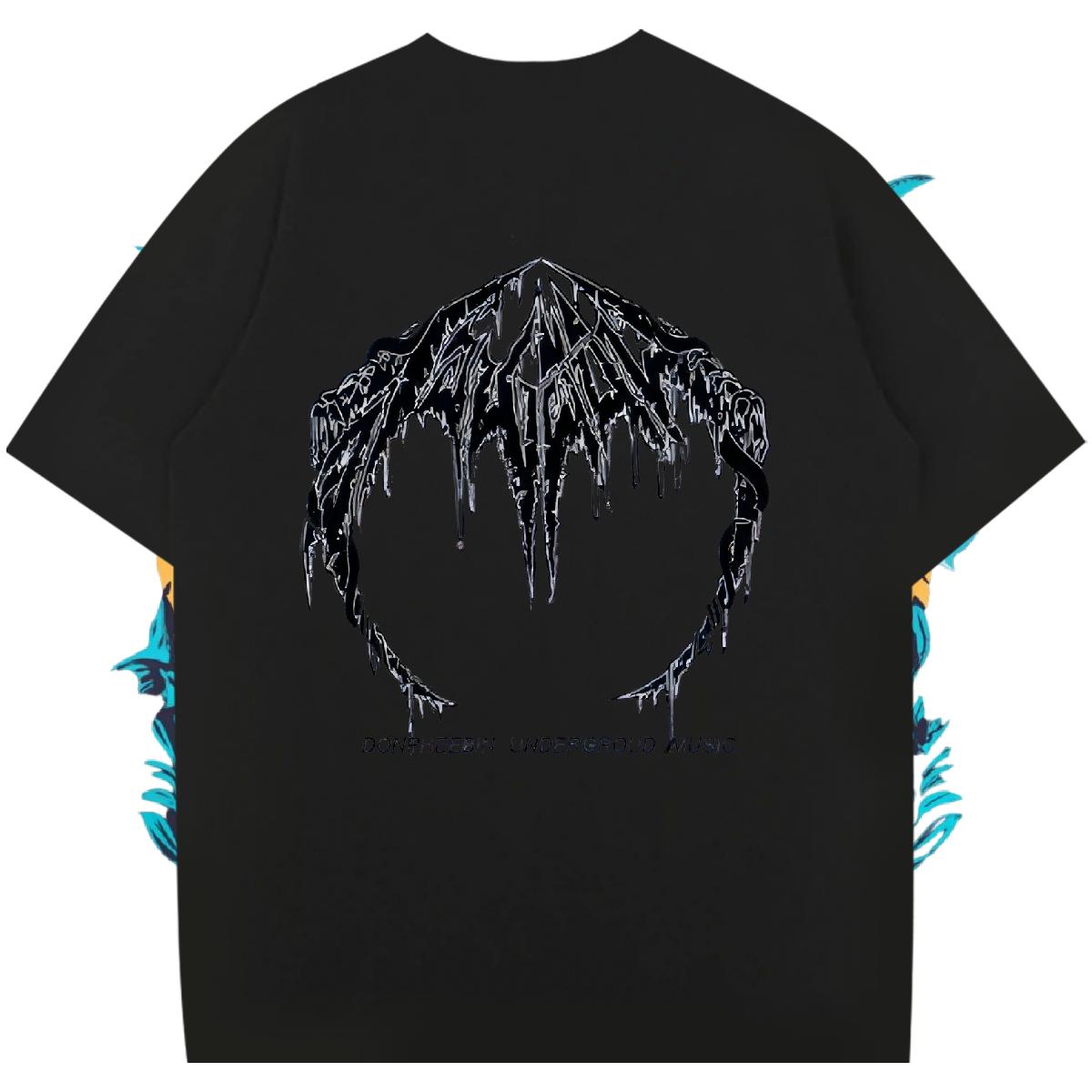 Custom T Shirt For Man Plus Size Cartoon Anime Printing Street Men Clothes T-Shirt Cotton Breathable Soft Designer Tops