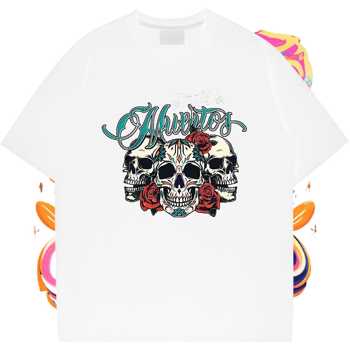 Loose Fit T shirt Street Casual Short sleeve Cotton Soft Men Clothes T-Shirt New Designer Anime Print Clothes