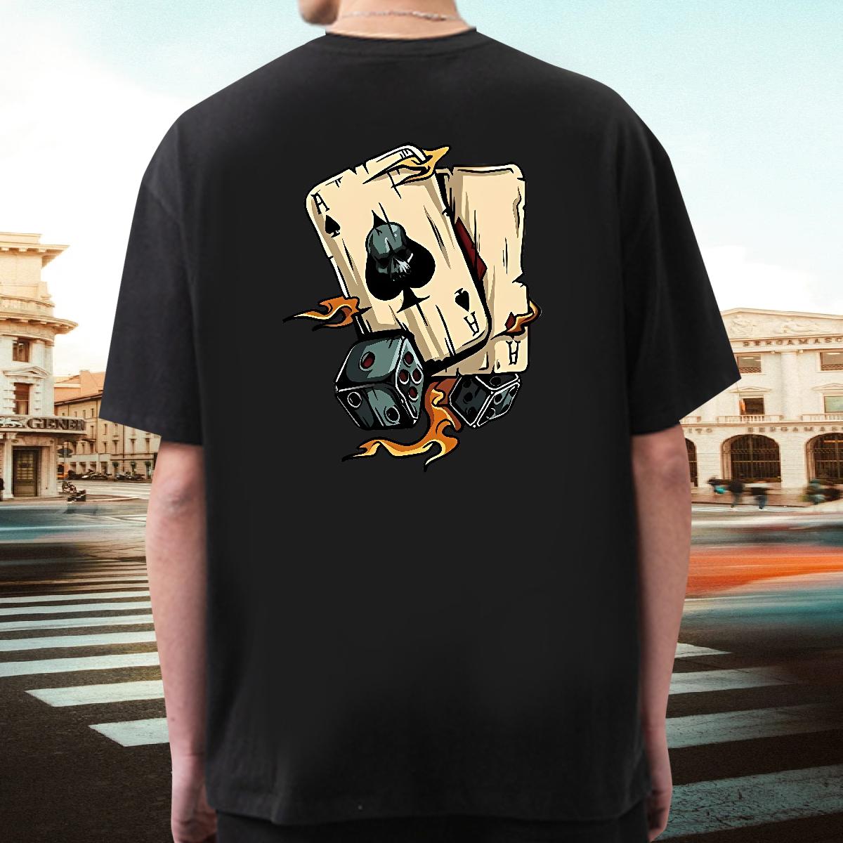 2024 New T-Shirts for Men Customized Print Summer Casual Tshirts Short sleeve Cotton Soft Designer Tops Shirt
