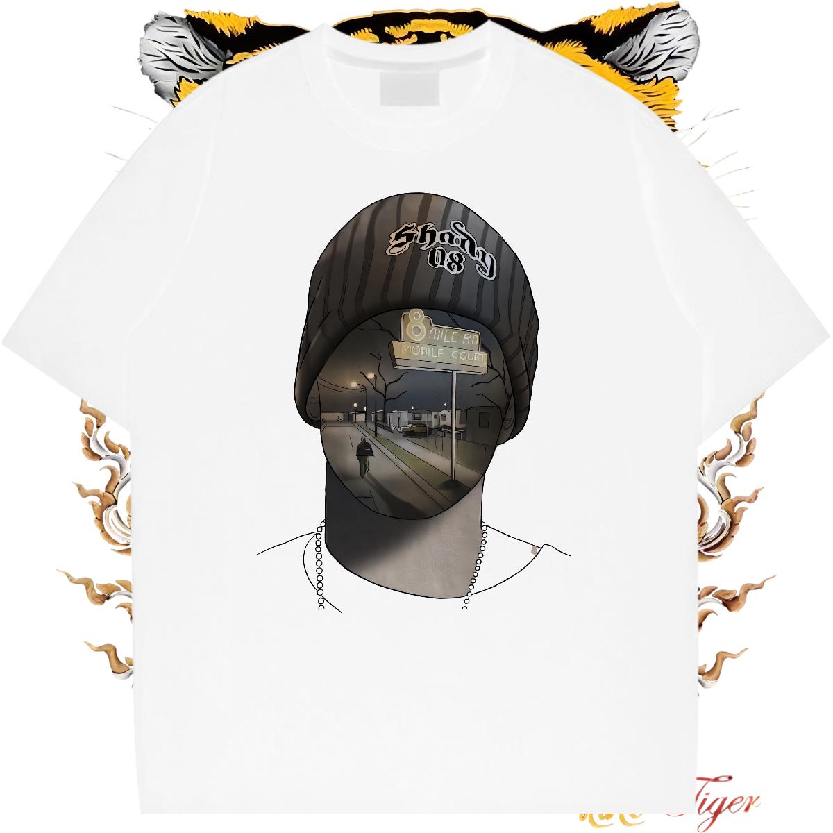 Loose Fit Men T Shirts Spring Summer Short sleeve Cotton Soft Men Clothes T-Shirt Fashion New Custom Printed Tops