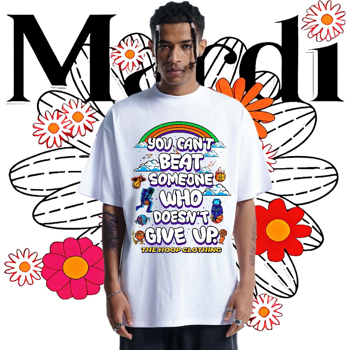 Loose Fit T-Shirts Cotton Breathable Short Sleeve Casual Beach Men Clothes T-Shirt Plus Size Custom Designer Fashion Tees