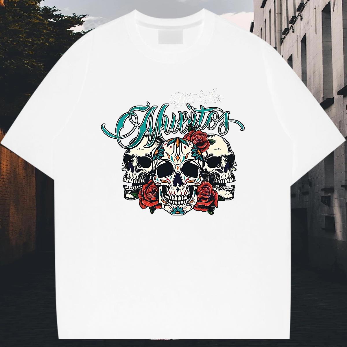 Custom T Shirt For Man DIY Logo Couples T Shirts Daily Outfit Breathable Crew Neck Cotton Loose Fit Tee Shirt