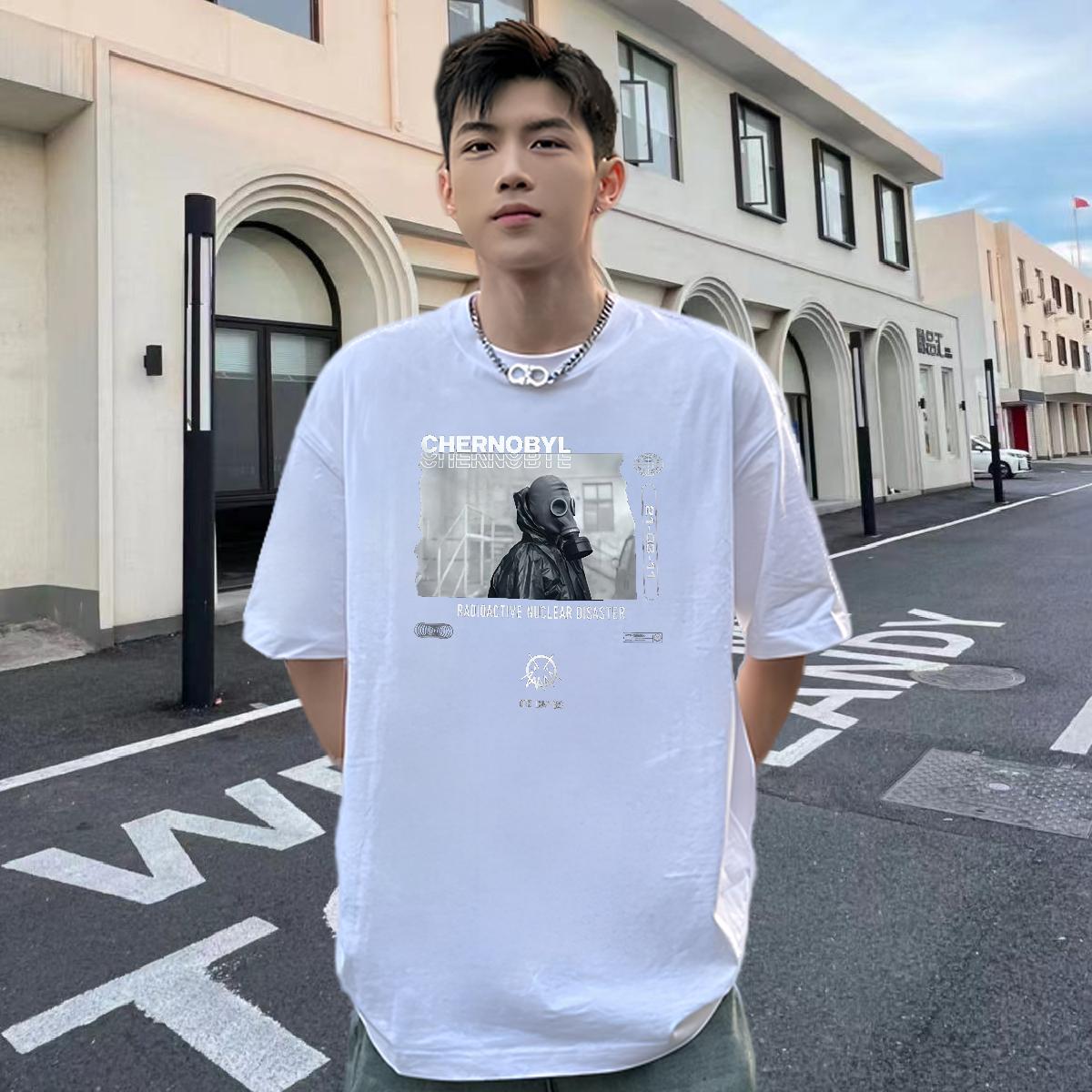 Classic T Shirts Men Street wear Hip Hop 180g Cotton Couples T Shirts New Arrival Custom Printing Clothings
