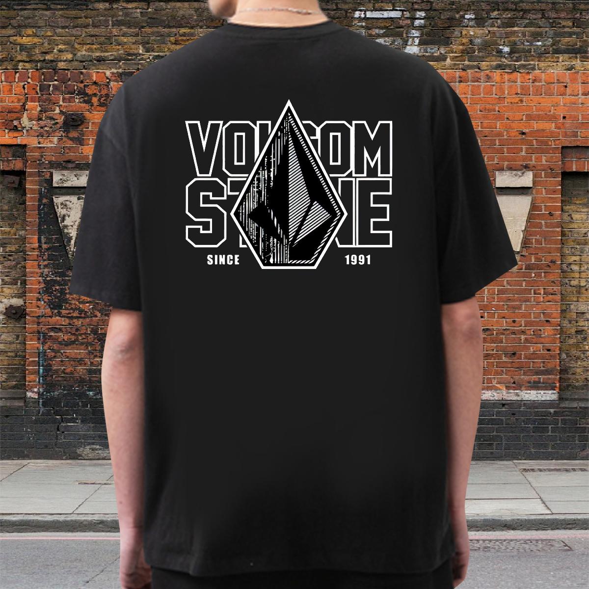Classic Mens T Shirts 180g Cotton Street Tshirts Oversized Fashion New Tops