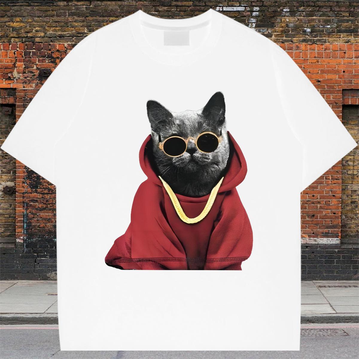 Classic Mens T Shirts Outdoor Short Sleeve Cotton O-Neck Couples T Shirts Classic DIY Printed Tees