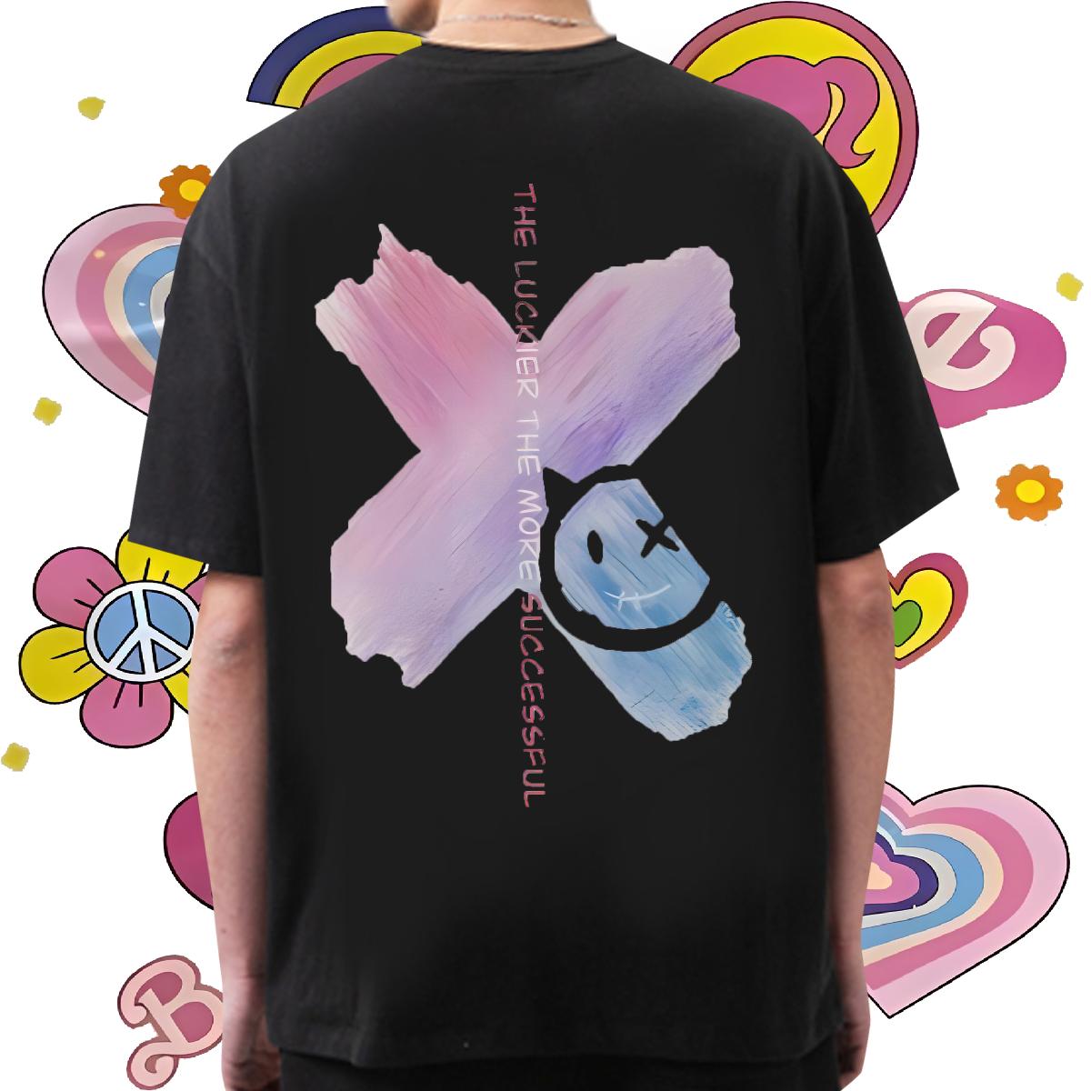 Classic Mens T Shirts Anime Men Tees Spring Summer Breathable Short Sleeve Unisex Clothes