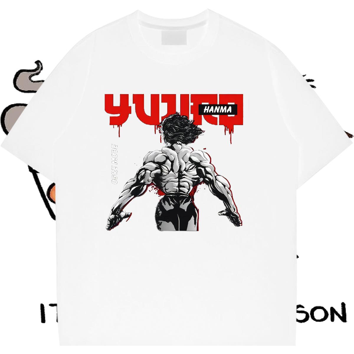 Classic T Shirts Men Short sleeve Cotton Soft Anime Printing Street Couples T Shirts Plus Size Custom Wholesale Clothings