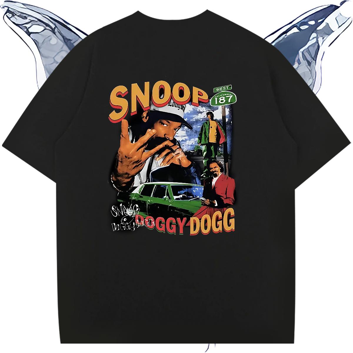 Custom T-Shirts Anime Print Tshirts High Street Hip Hop 180g Cotton Unisex Tops Shirt
