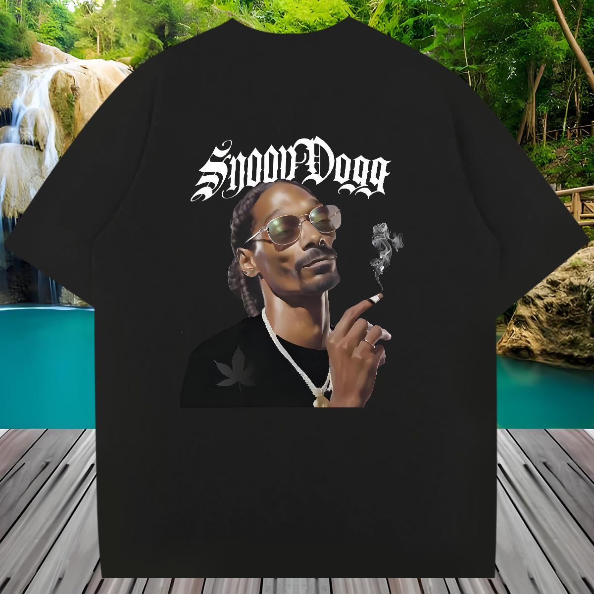 Loose Fit Man T Shirts Crew Neck Cotton Anime Printing Street Men Tees Anime Fashion Design Polos