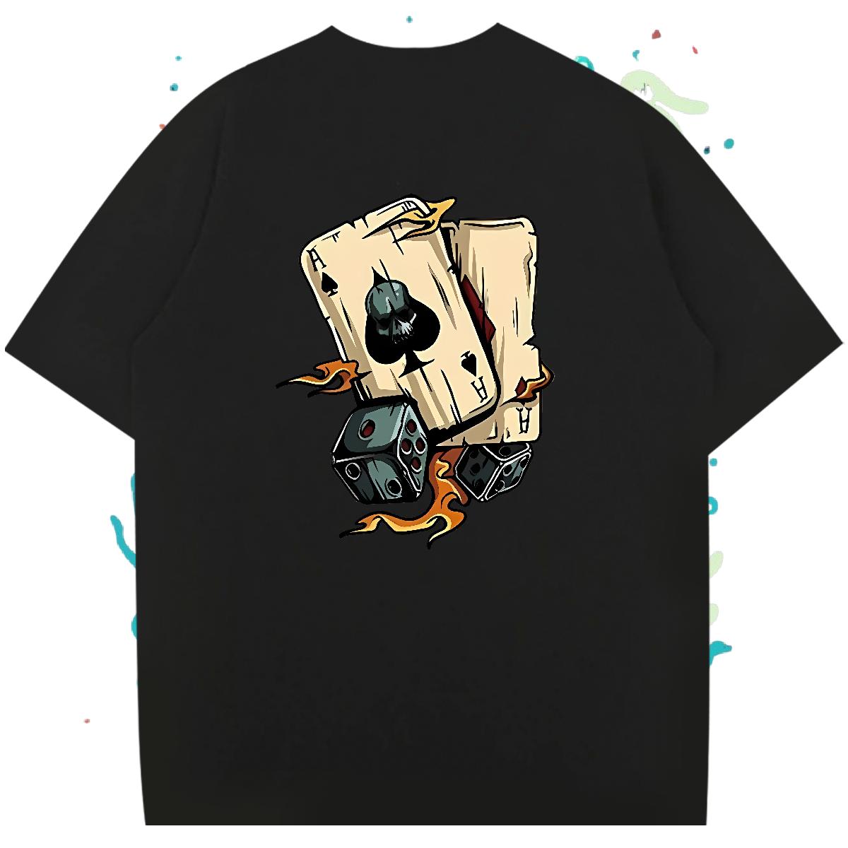 Classic Mens T Shirts Black White Men Clothes T-Shirt Daily Wear Breathable Short Sleeve Classic Clothings