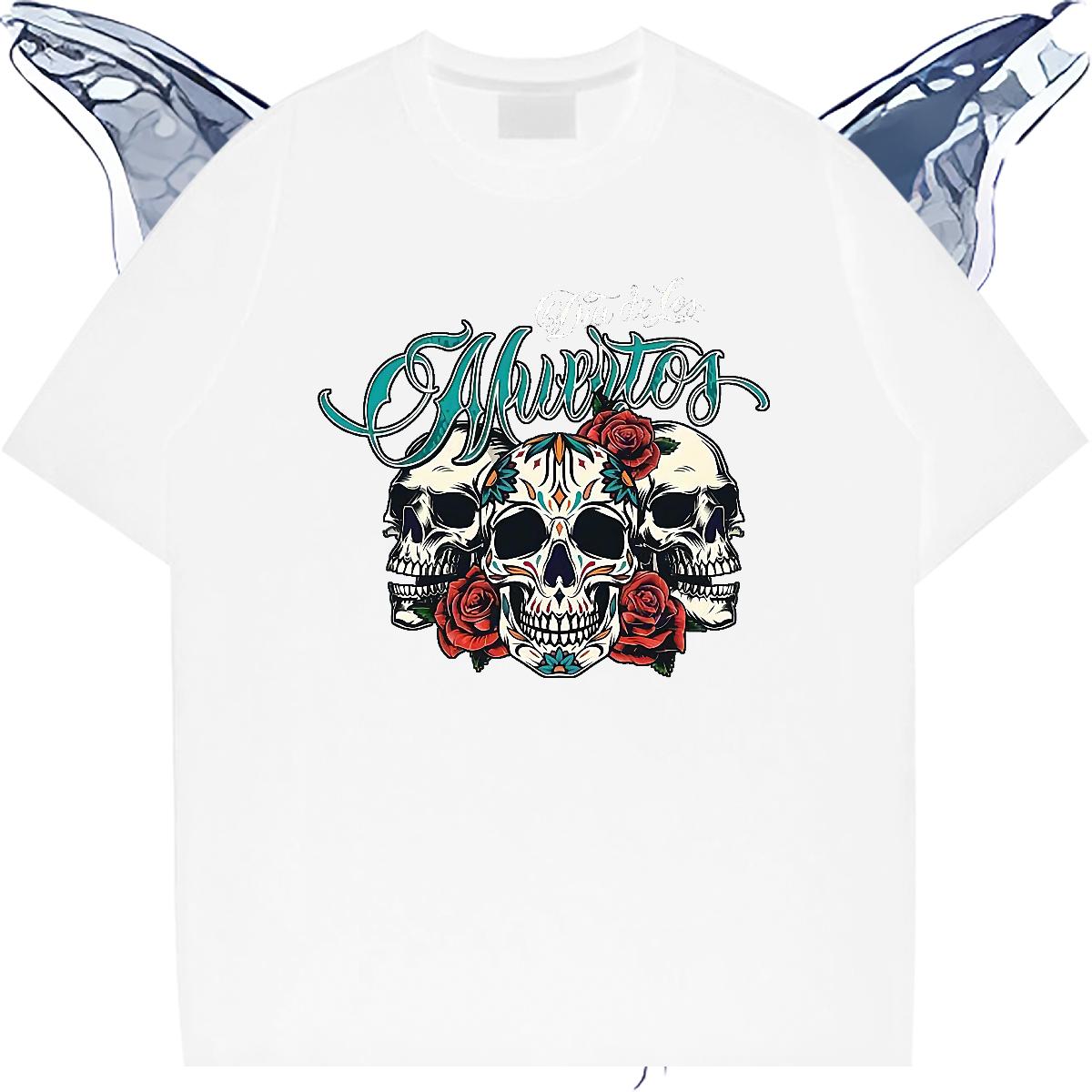 Brand Mens T Shirts Street wear Hip Hop Cotton Breathable Short Sleeve Men Clothes T-Shirt Classic Casual Custom Print Oversized Clothes