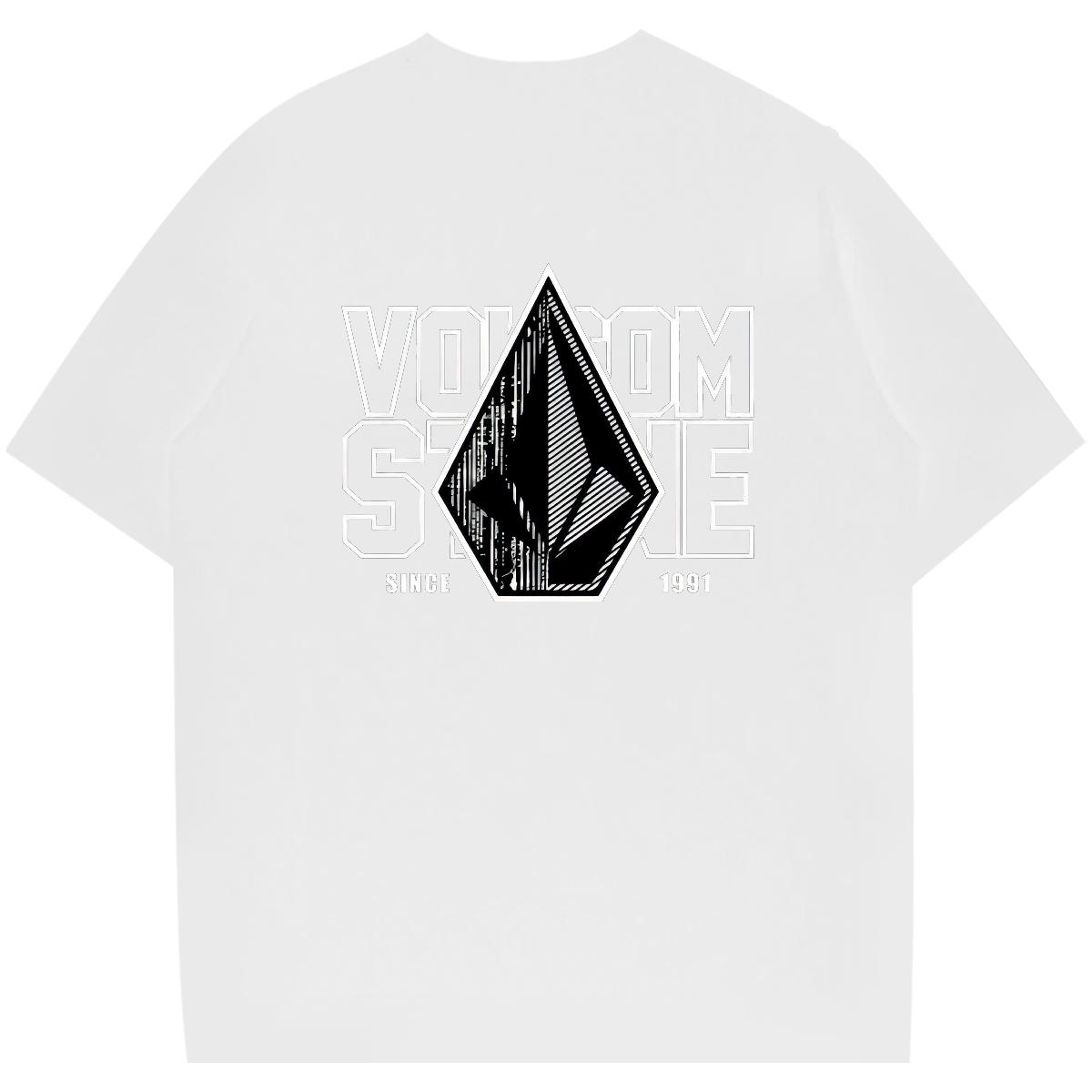 Classic Casual T Shirt For Man Customized Print Tshirts Hip Hop Cotton O Neck Short Sleeves Loose Fit Top Tees