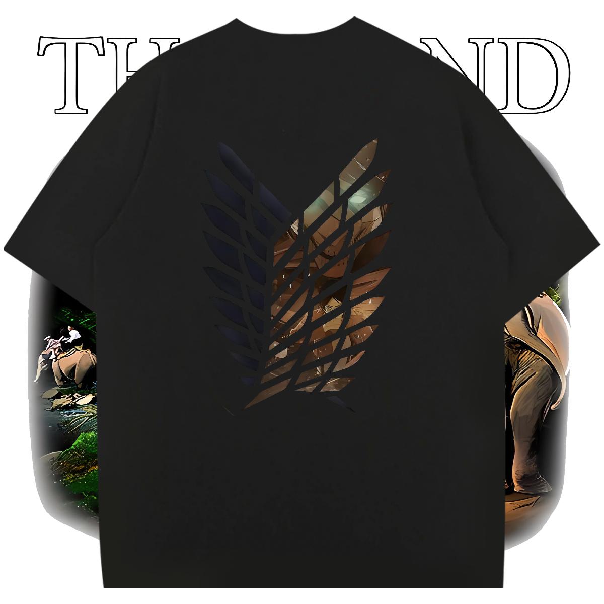 Wholesale T-Shirts for Men Cartoon Print Casual Daily Wear Men Tees Short sleeve Cotton Soft Wholesale Tees
