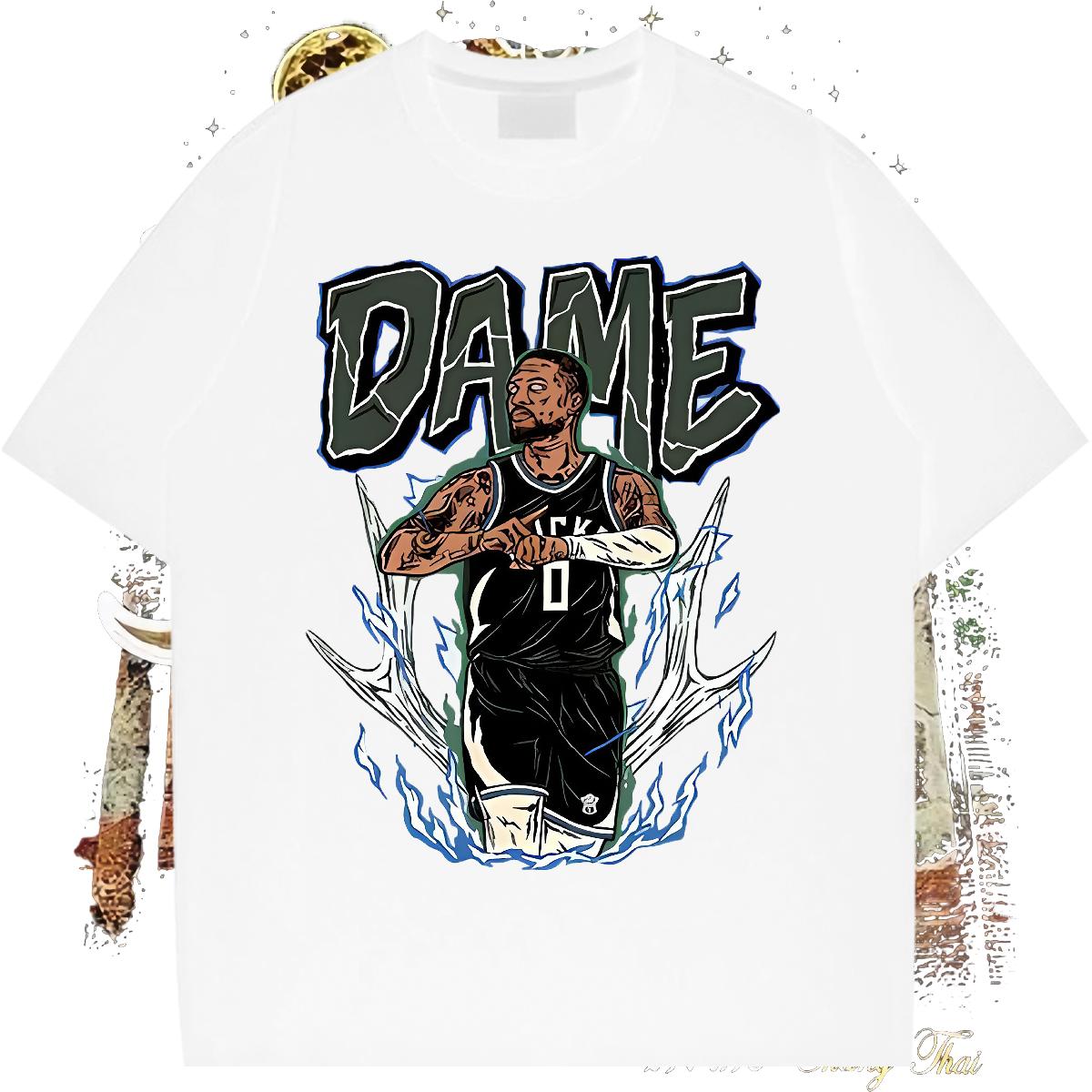 Designer Fashion T Shirt For Man Anime Print Men Tshirts Sport Cotton Breathable Short Sleeve Comfortable Tops Shirt