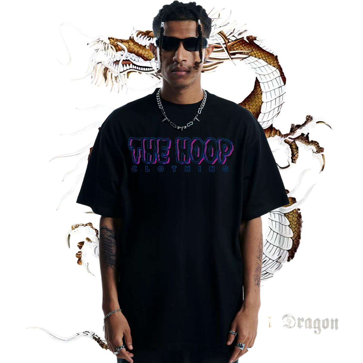 Stylist T-Shirts Plus Size Cartoon Men Tshirts Street Casual 180g Cotton Loose Tees