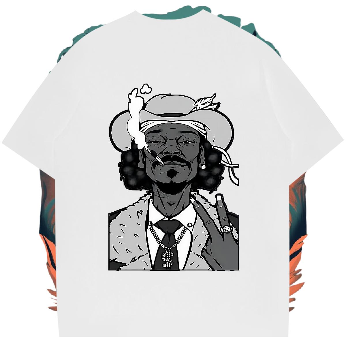Cool Design Men T Shirts Breathable Crew Neck Cotton Anime Printing Street Couples T Shirts Custom Printing Fashion Casual Tops Tees