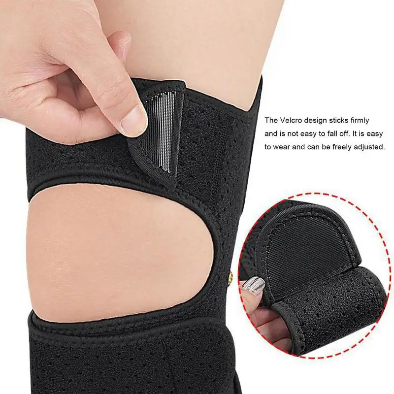 Joint Support Knee Pads Breathable Nonslip Lift Care Powerful Rebound Spring Force Booster Loaded Knees Brace 240522