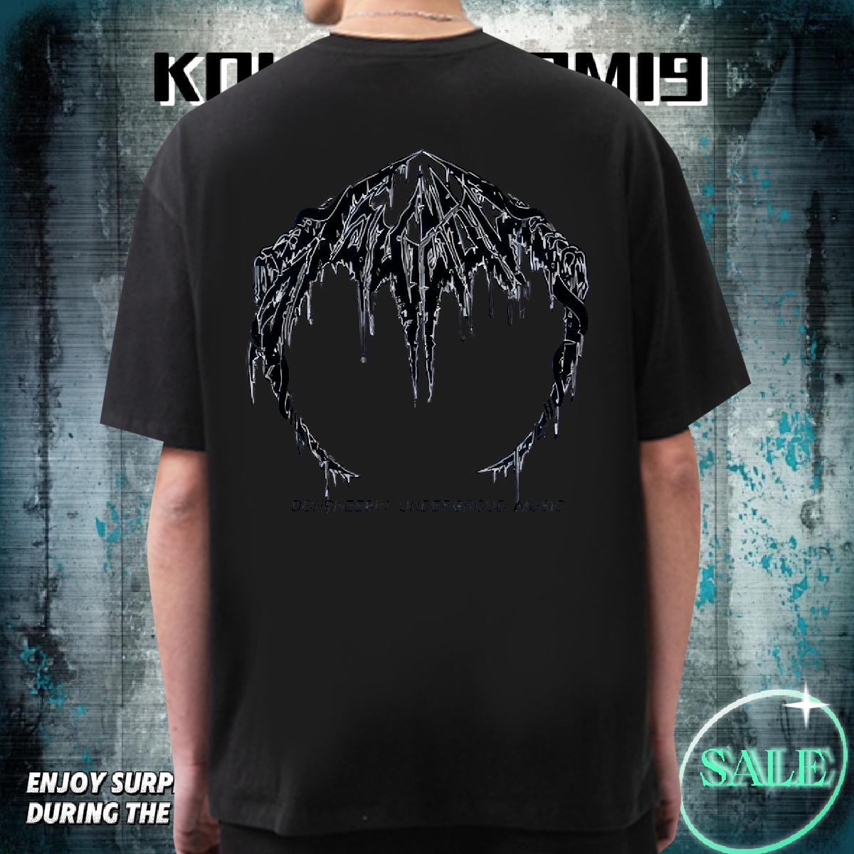 Fashion T Shirts Men Custom Anime Hip Hop Street Men Tops Tees Cotton Breathable Soft High Quality Tees Shirts