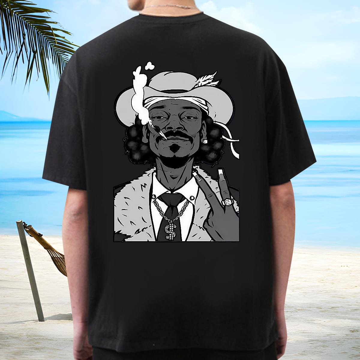 Popular T Shirt For Man Cotton O Neck Short Sleeves Hip Hop Couples T Shirts Asian Size 2024 Summer Tees Shirts