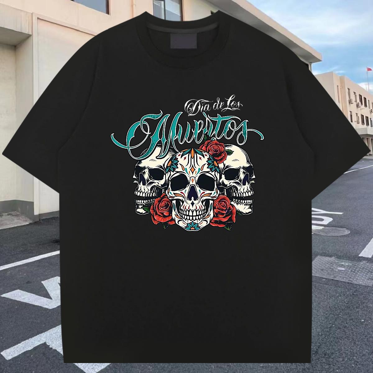 New Designer Men T Shirts DIY Printed Men Tops Tees Home Outdoor Short Sleeve Cotton O-Neck 5A Tee Shirt