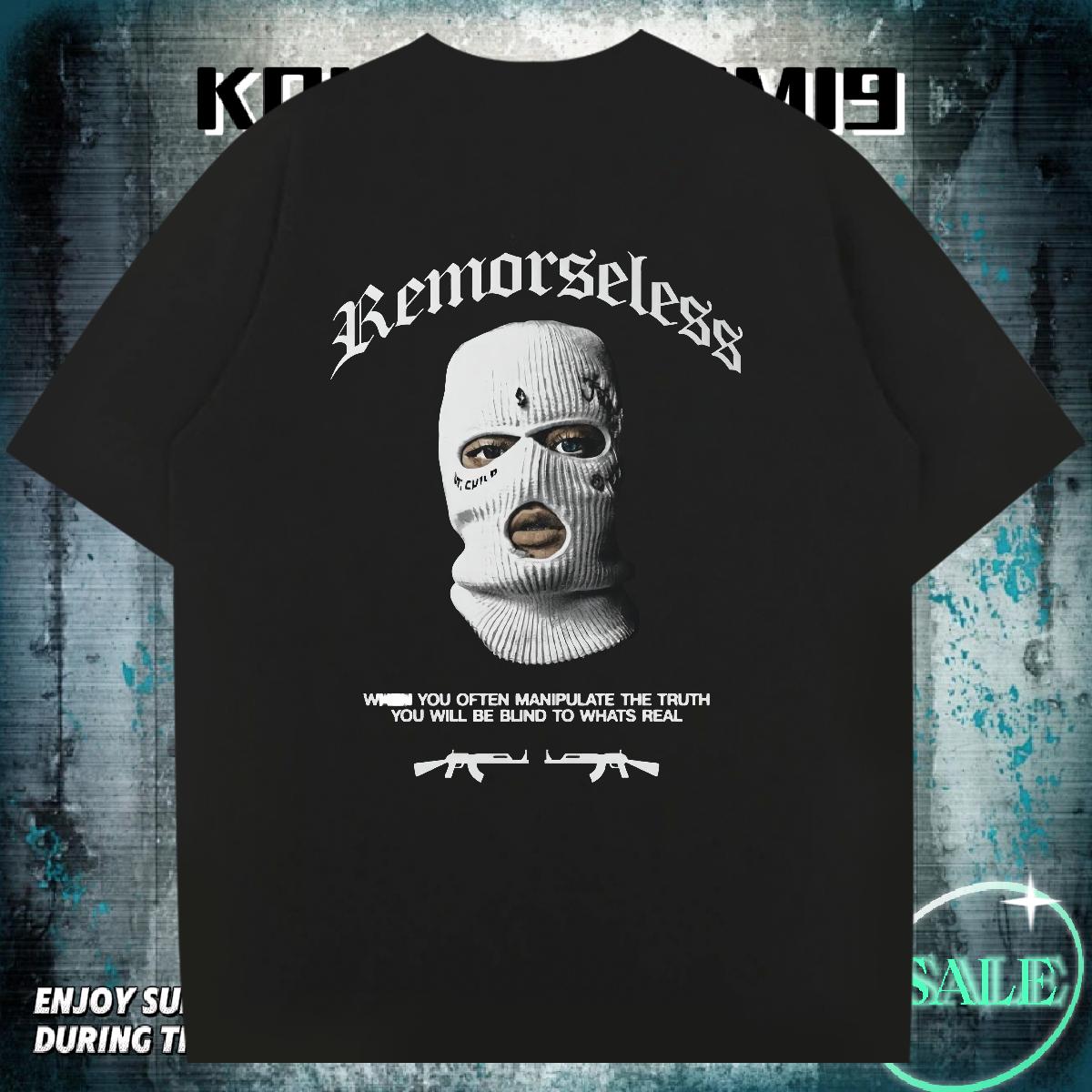Cool T Shirts Men 180g Cotton Hip Hop Men Clothes T-Shirt Cartoon Print 2024 Designer Tees