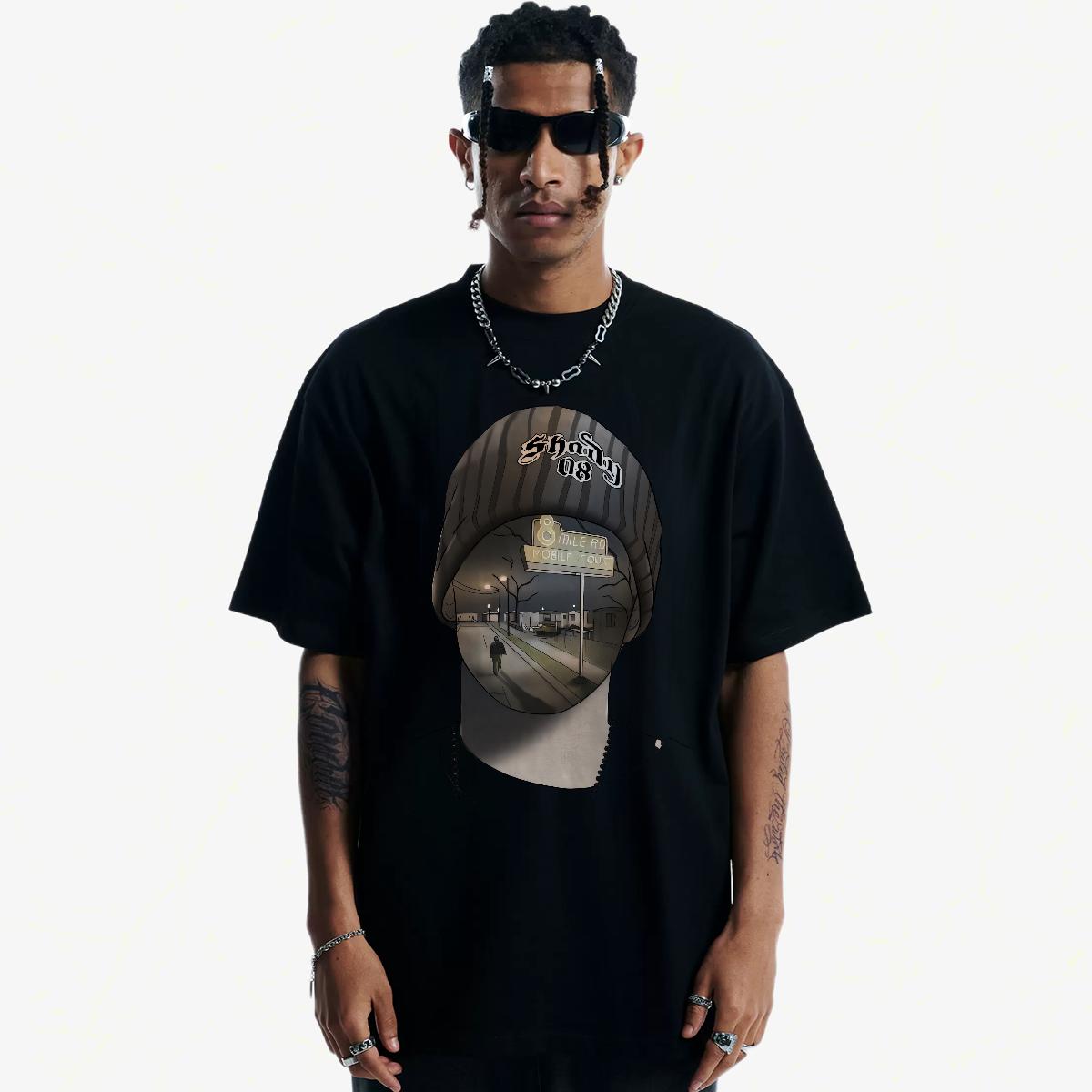 Wholesale T-Shirts Casual Crew Neck Cotton Breathable Men Tees Casual New DIY Logo Tee Shirt