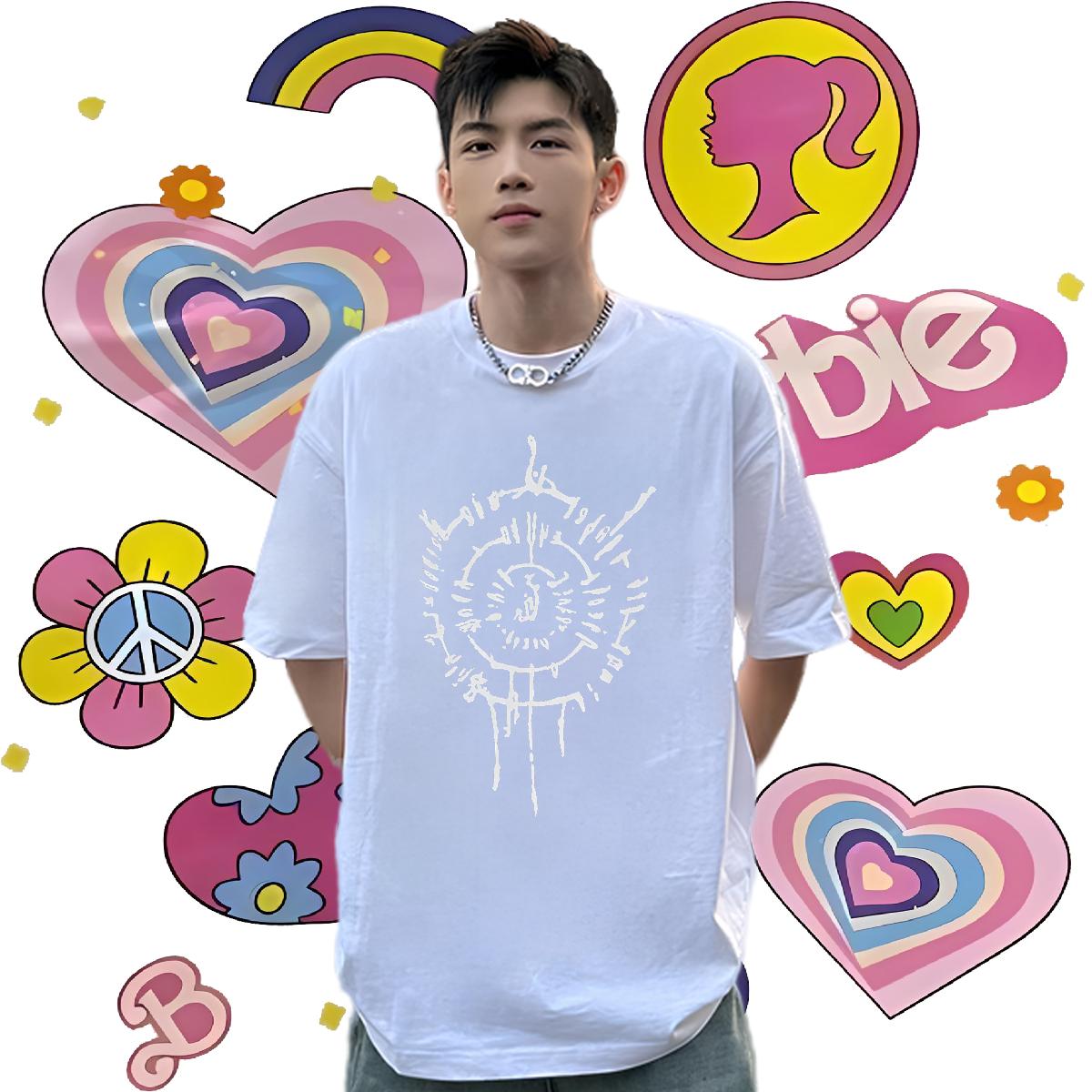 Cool Design T-Shirts Sports Casual Cotton O Neck Short Sleeves Men Tops Tees Stylist Anime Print Tops