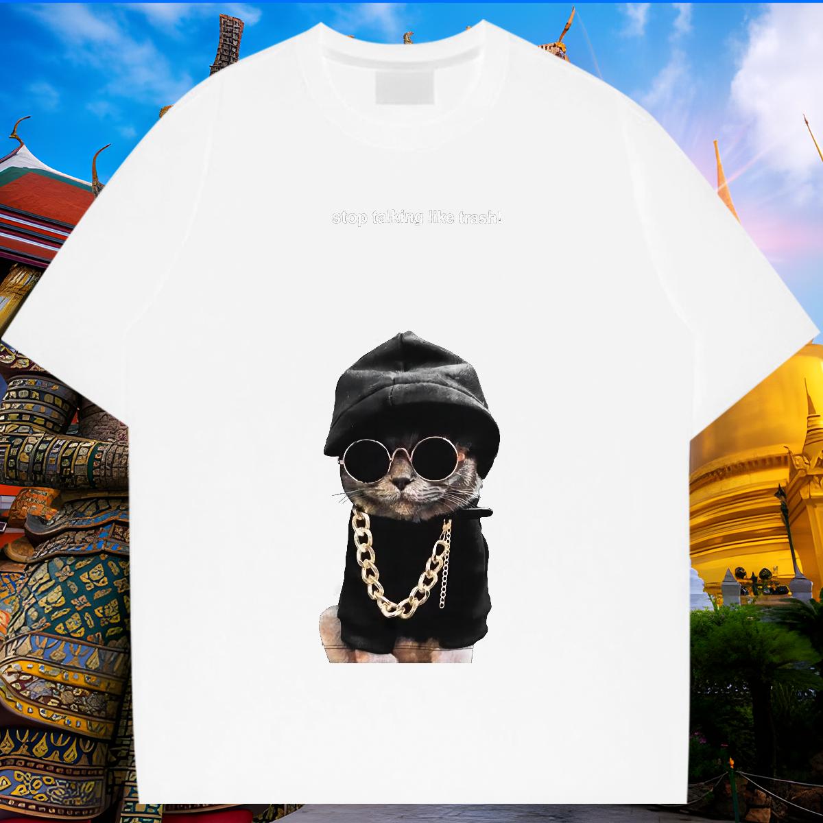 DIY Customized T-Shirts for Men Cotton Breathable Daily Outfit Men Clothes T-Shirt DIY Anime Soft Tees Shirts