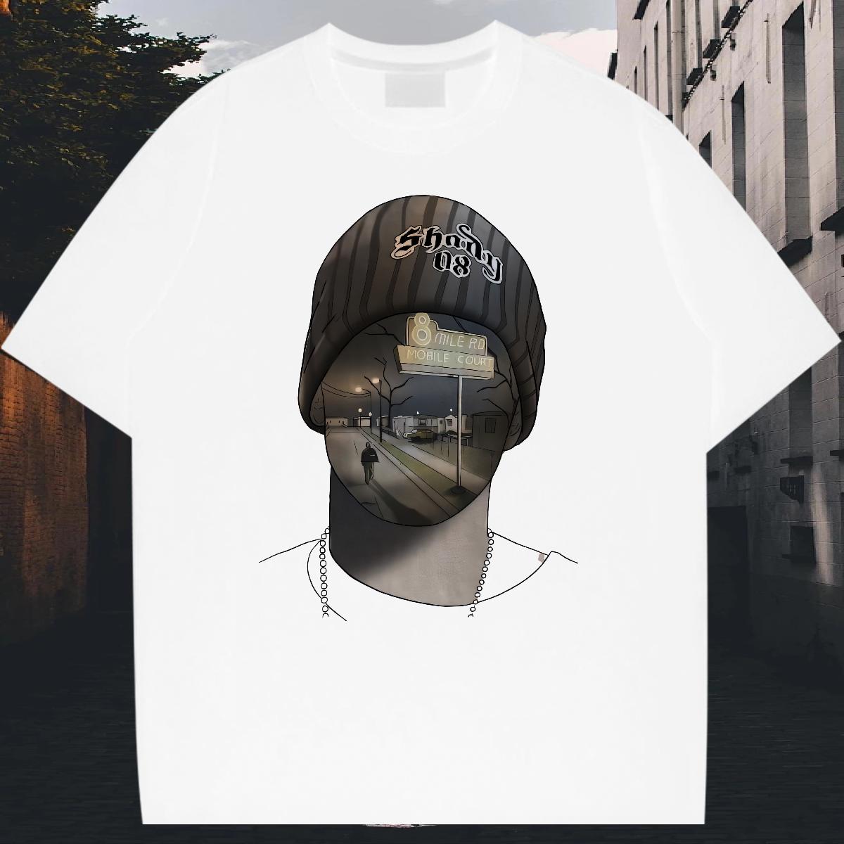 Classic T shirt Home Outdoor Cotton Breathable Tshirts Brand Custom Cartoon Polos