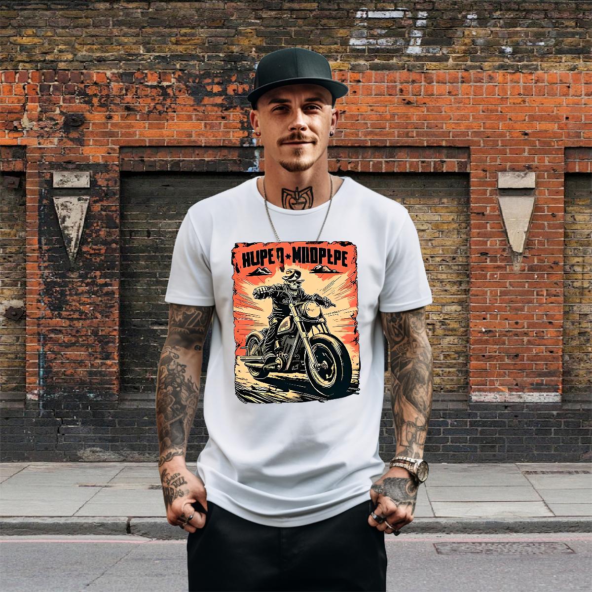 Stylist T Shirt For Man Cartoon Printing S-3XL Sports Casual Mens Tshirts Cotton Breathable Soft Wholesale Tops