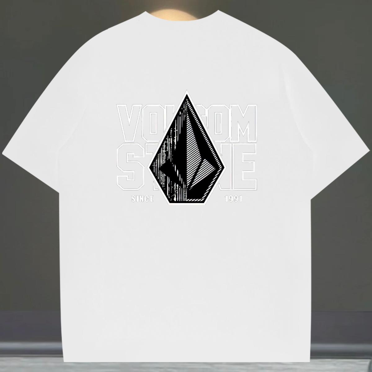 Unisex T-Shirts Crew Neck Cotton Breathable Hip Hop Street Couples T Shirts Plus Size Custom Fashion Design Polos