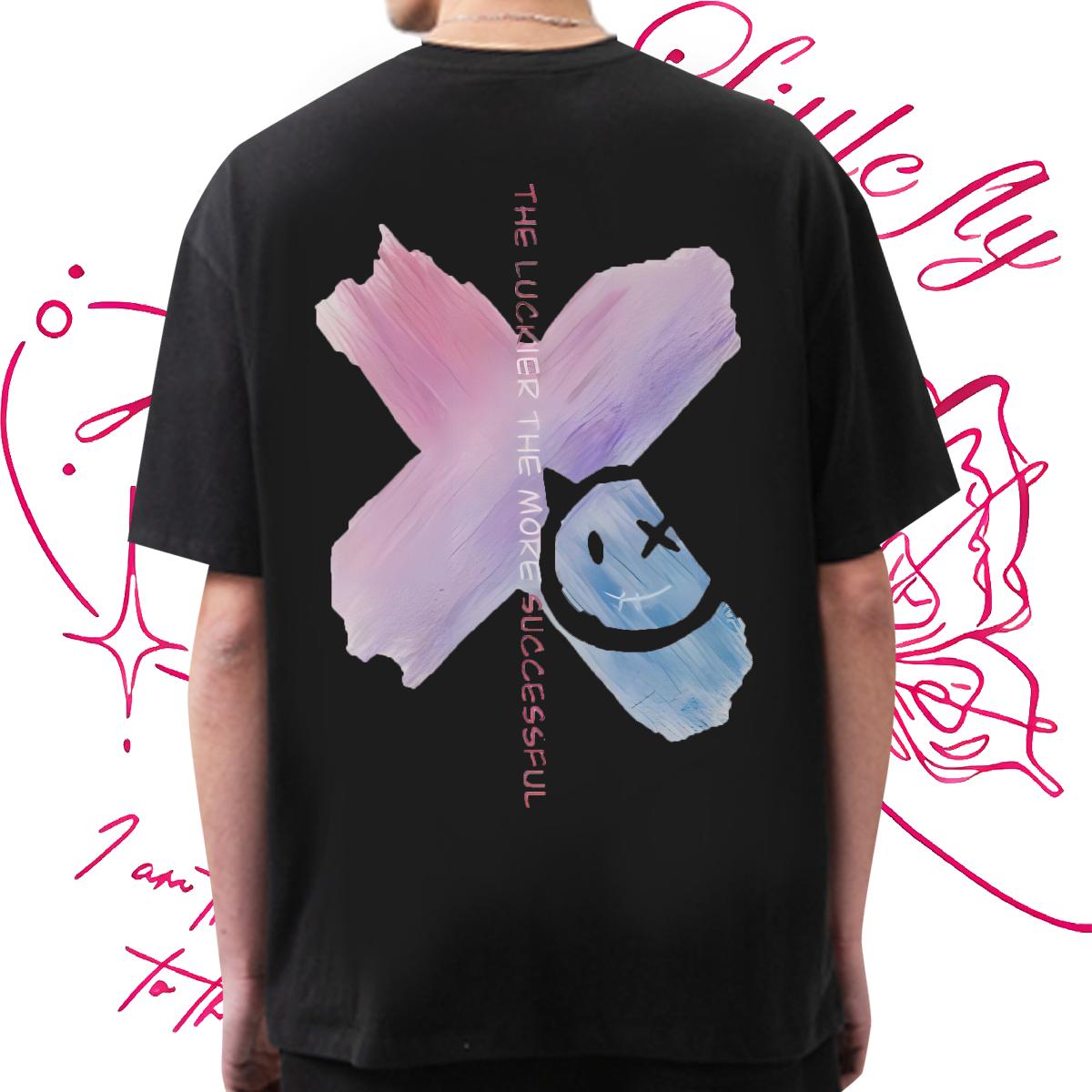Designer T-Shirts for Men DIY Printed Tshirt for Man Woman Summer Casual Short Sleeve Cotton O-Neck Soft Tee Shirt