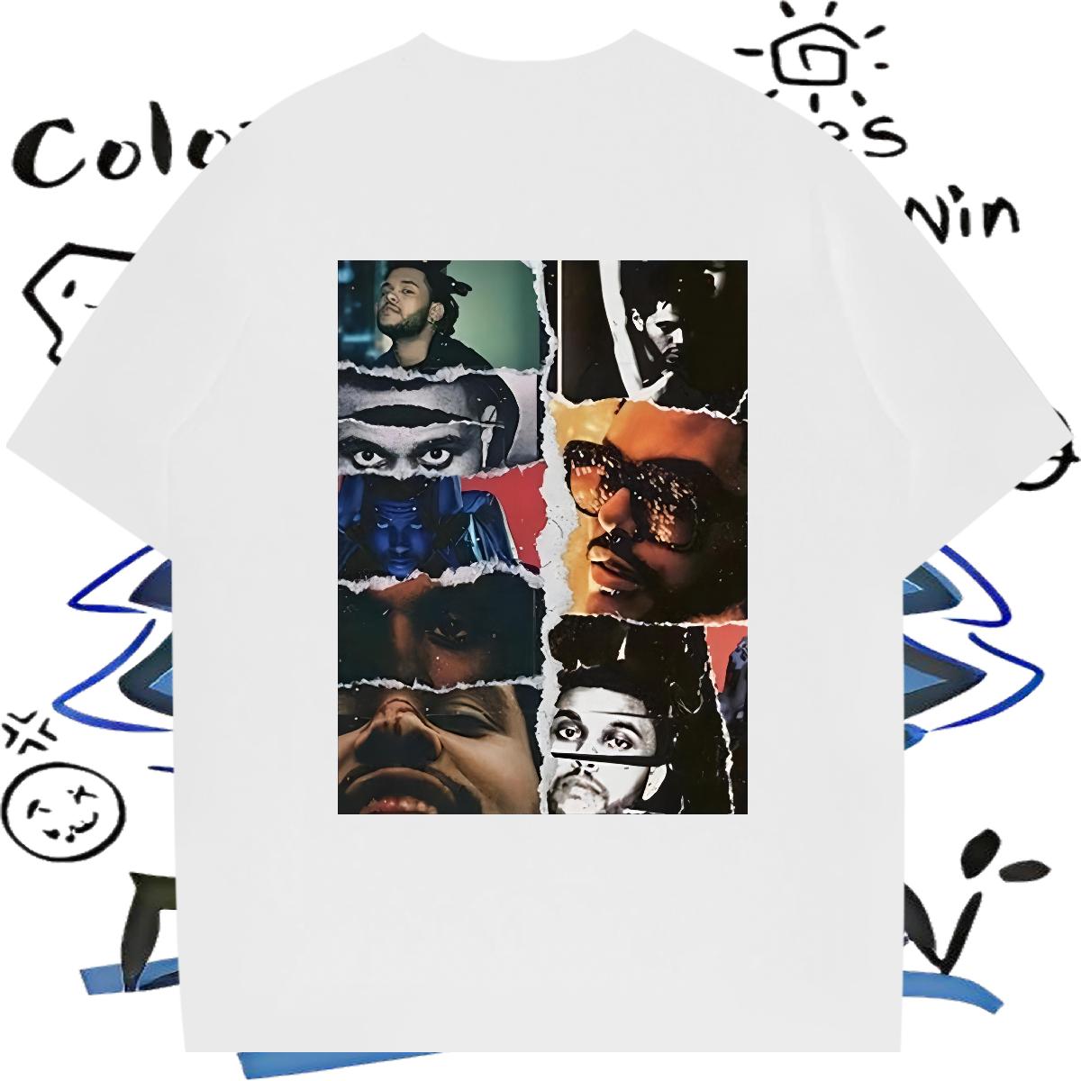 DIY Customized T-Shirts for Men Custom Printed Tshirt for Man Woman Casual Beach Round Neck Short Sleeve 5A Tees