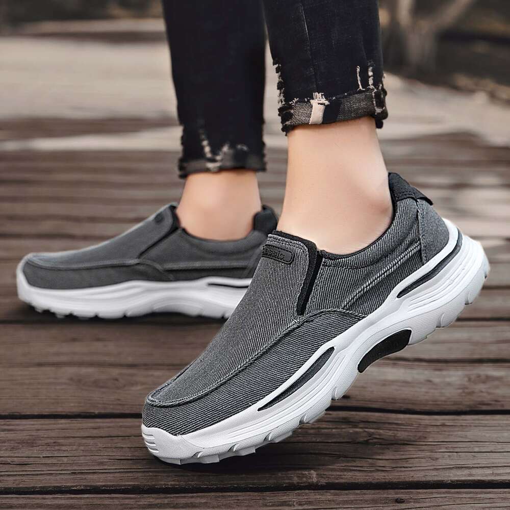 Casual Canvas Breathable New Male Comfortable Outdoor Walking Shoes Classic Loafers Men Sneakers ddmythur ddmythur ddmythur