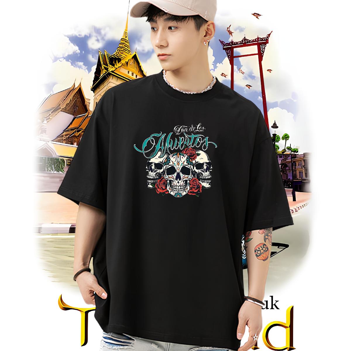 High Quality T Shirts Men Summer Casual Breathable Short Sleeve Men Tops Tees Fashion Design Custom Print Plus Size Tee Shirt