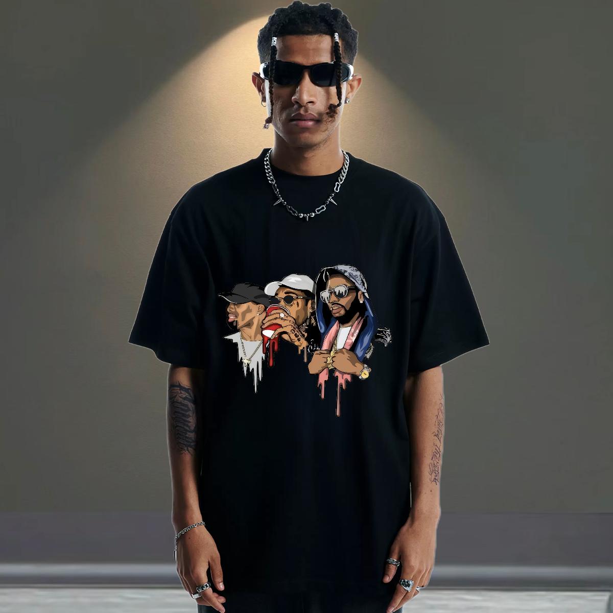 Cool Mens T Shirts Spring Summer Round Neck Short Sleeve Men Tees 2024 New White Plus Size Tees Shirts