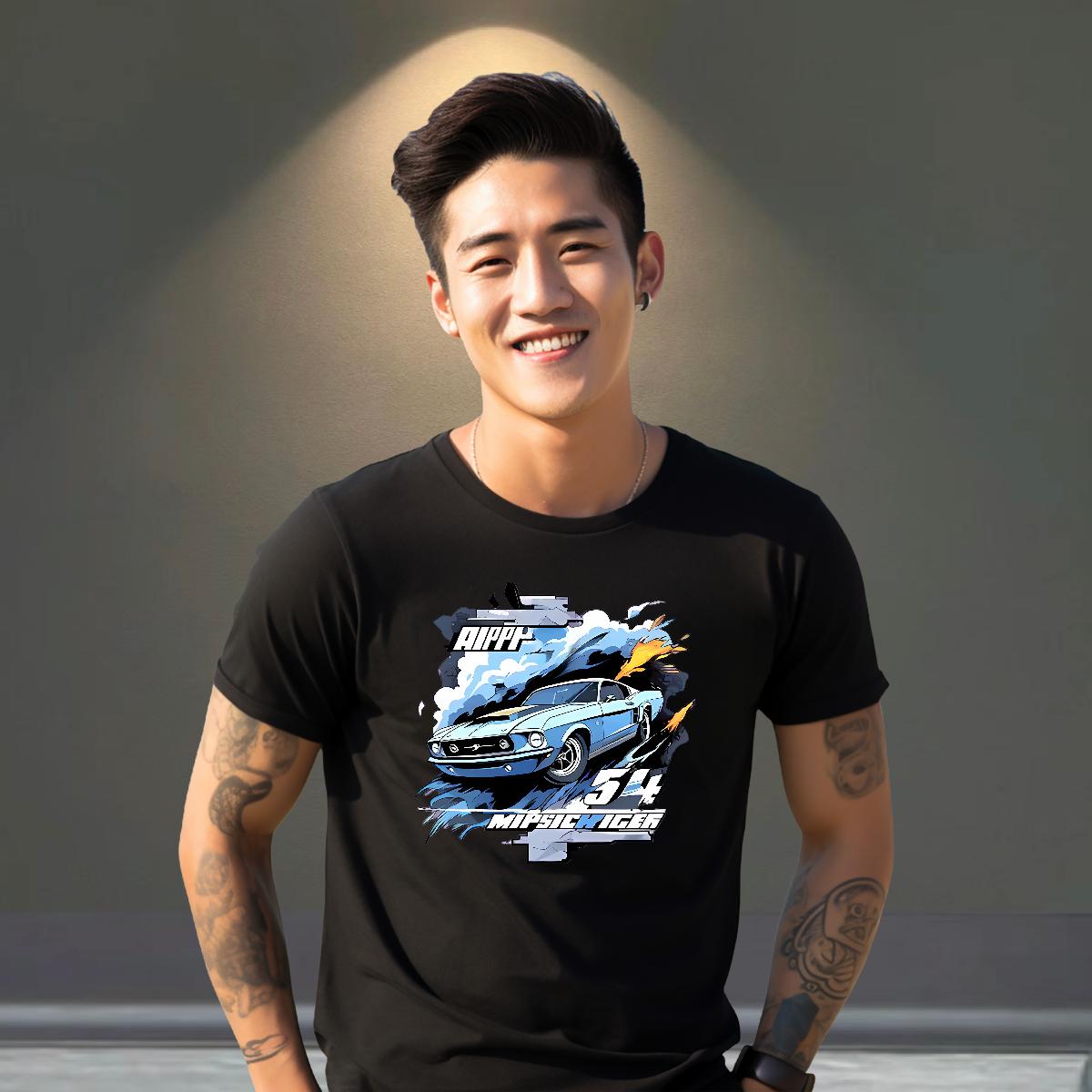 2024 New T-Shirts Custom Daily Outfit Tshirts Cotton Breathable Soft Loose Polos