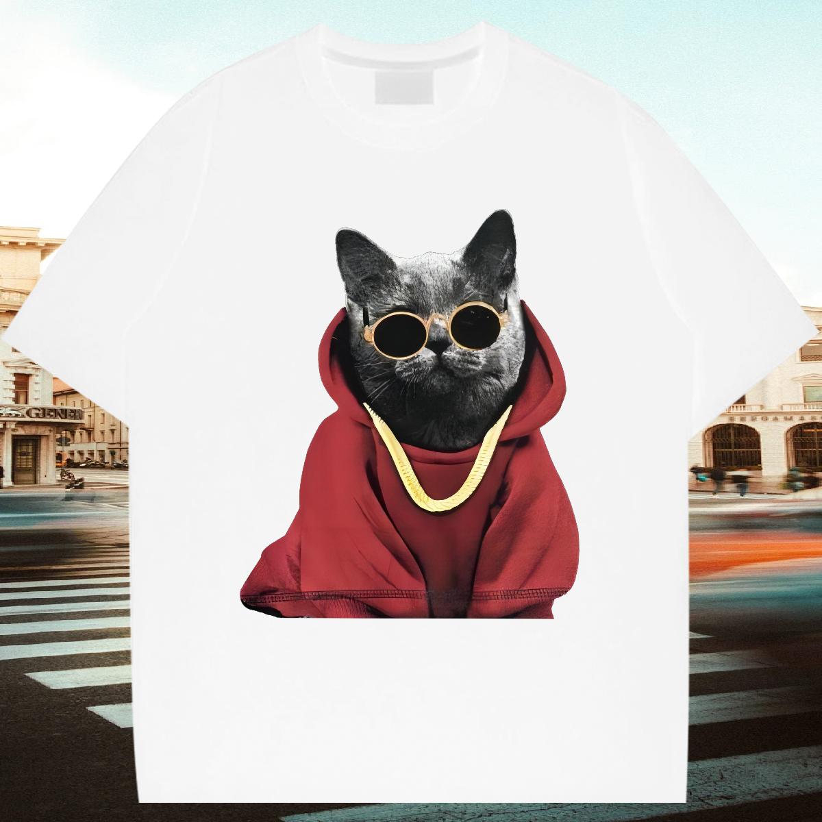 New Arrival Men T Shirts DIY Printed Men Tshirts Summer Casual Cotton O Neck Short Sleeves Soft Tees