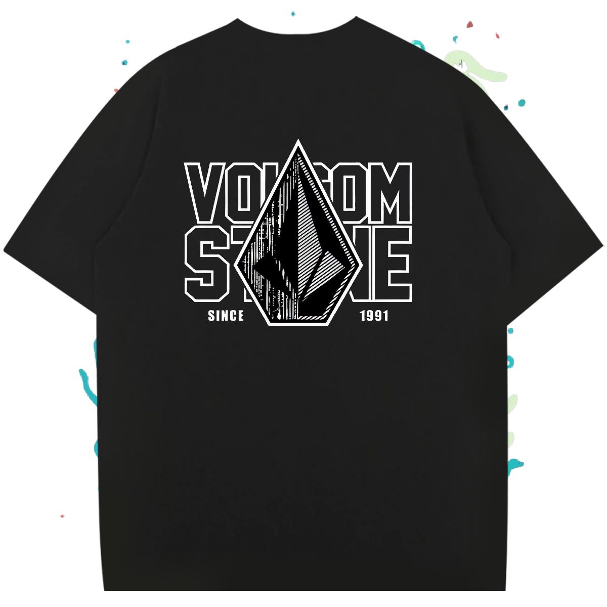 Stylist Man T Shirts Cartoon Printing S-3XL Mens Tshirts Street Casual 180g Cotton 5A Tees