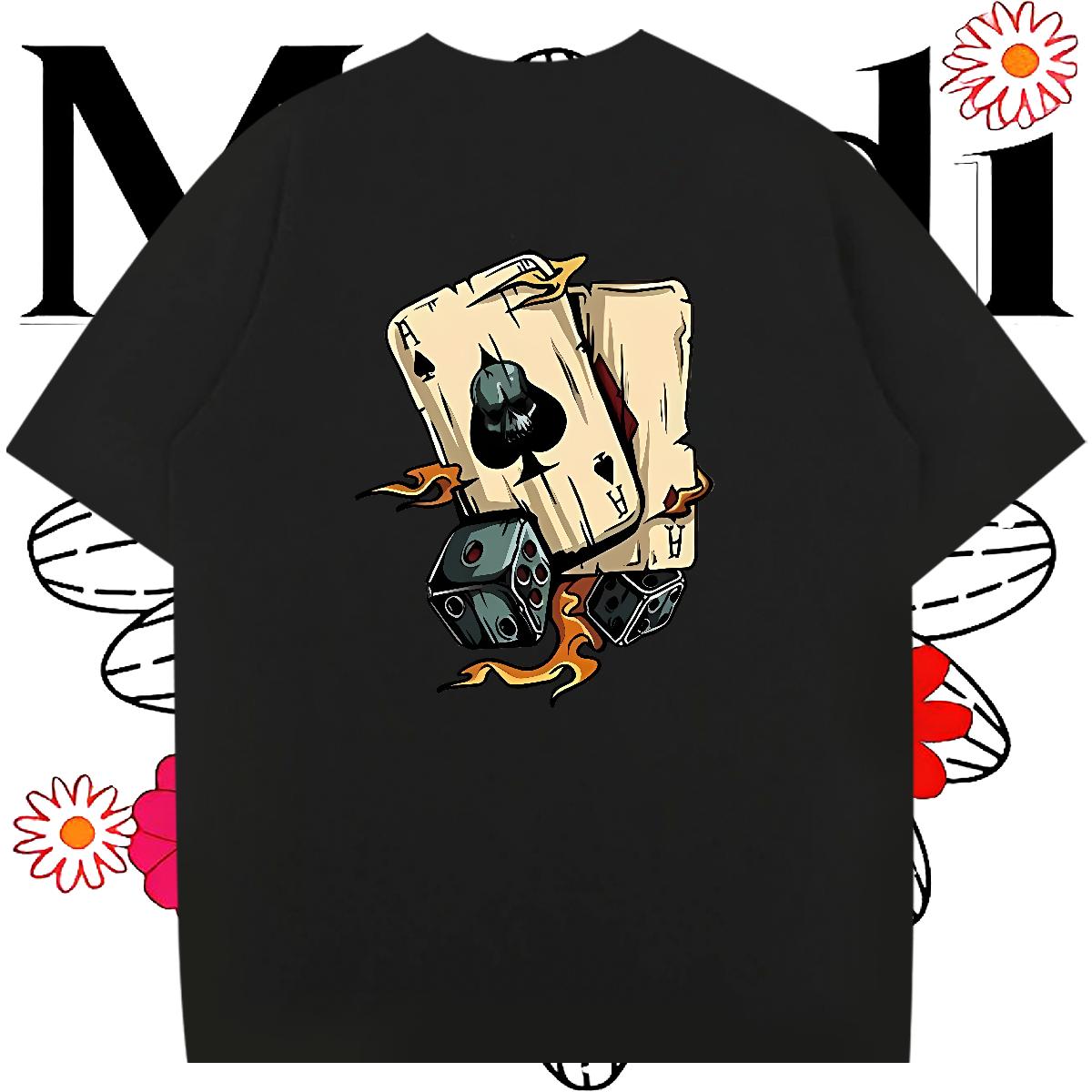 Brand Mens T Shirts Custom Printing Tshirt for Man Woman Street Casual Short Sleeve Cotton O-Neck Brand Tshirts