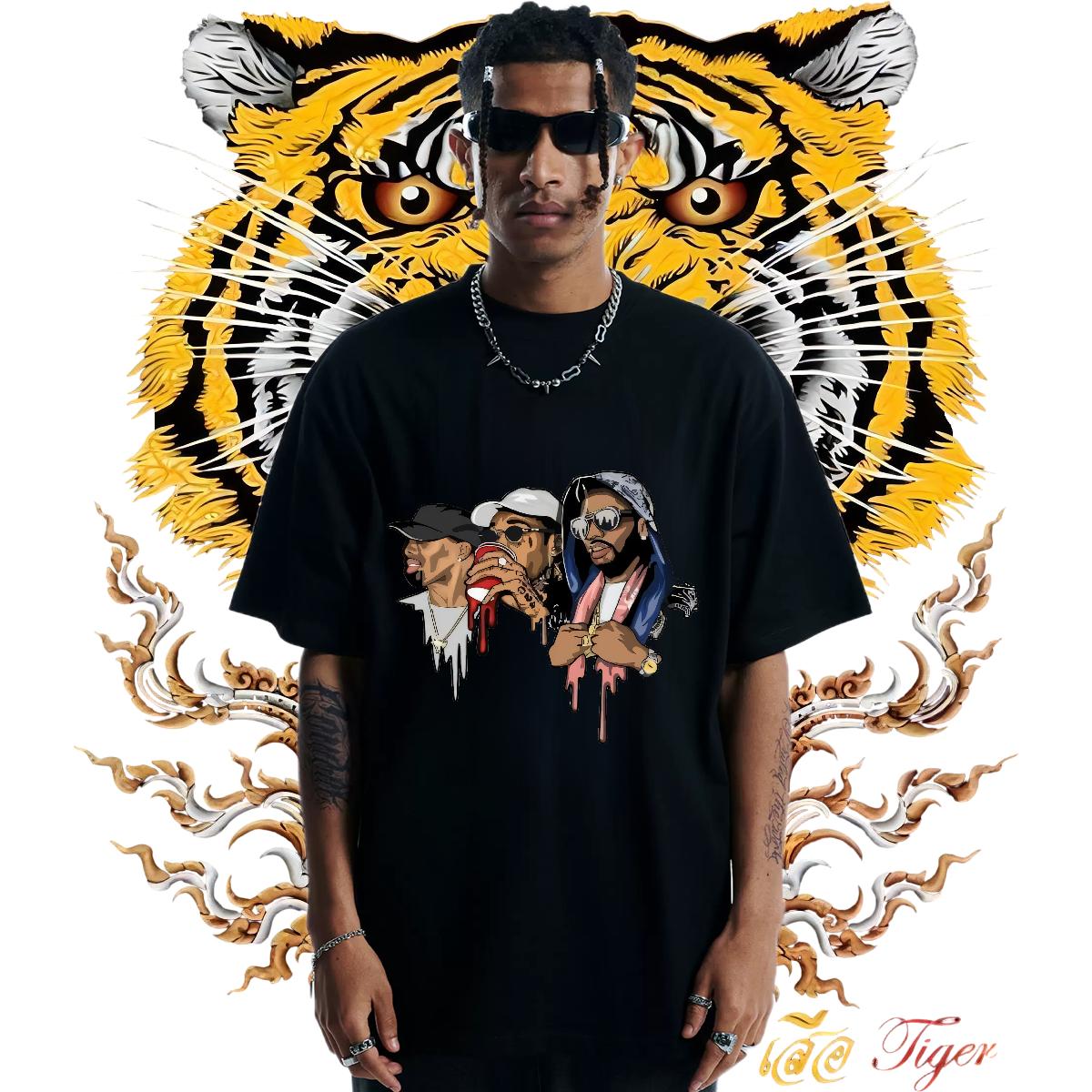 High Quality Man T Shirts Spring Summer Short Sleeve Cotton O-Neck Men Clothes T-Shirt 2024 DIY Printed Tees Shirts
