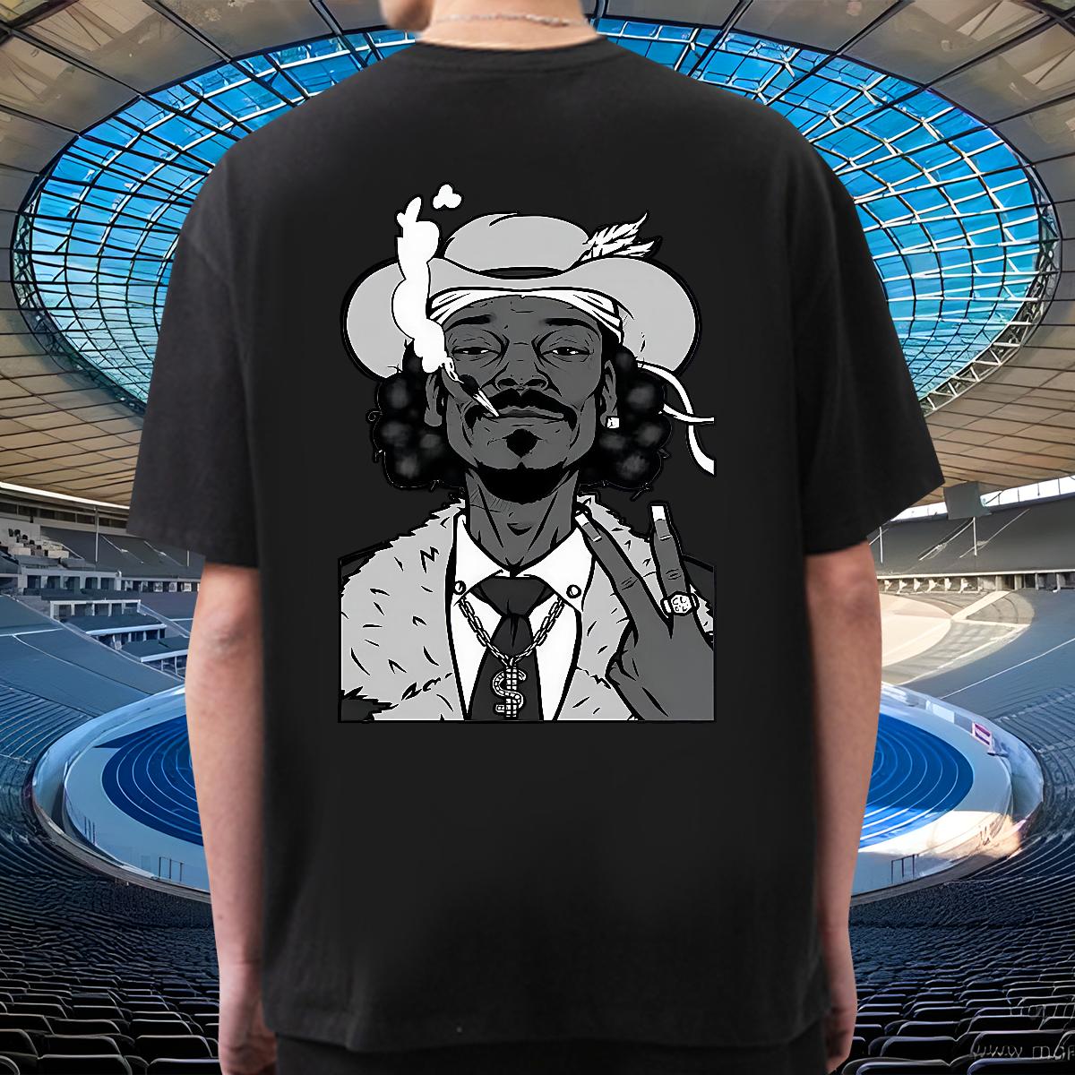 2024 Designer T Shirts Men Cartoon Print Daily Wear Couples T Shirts Breathable Crew Neck Cotton Brand Clothings