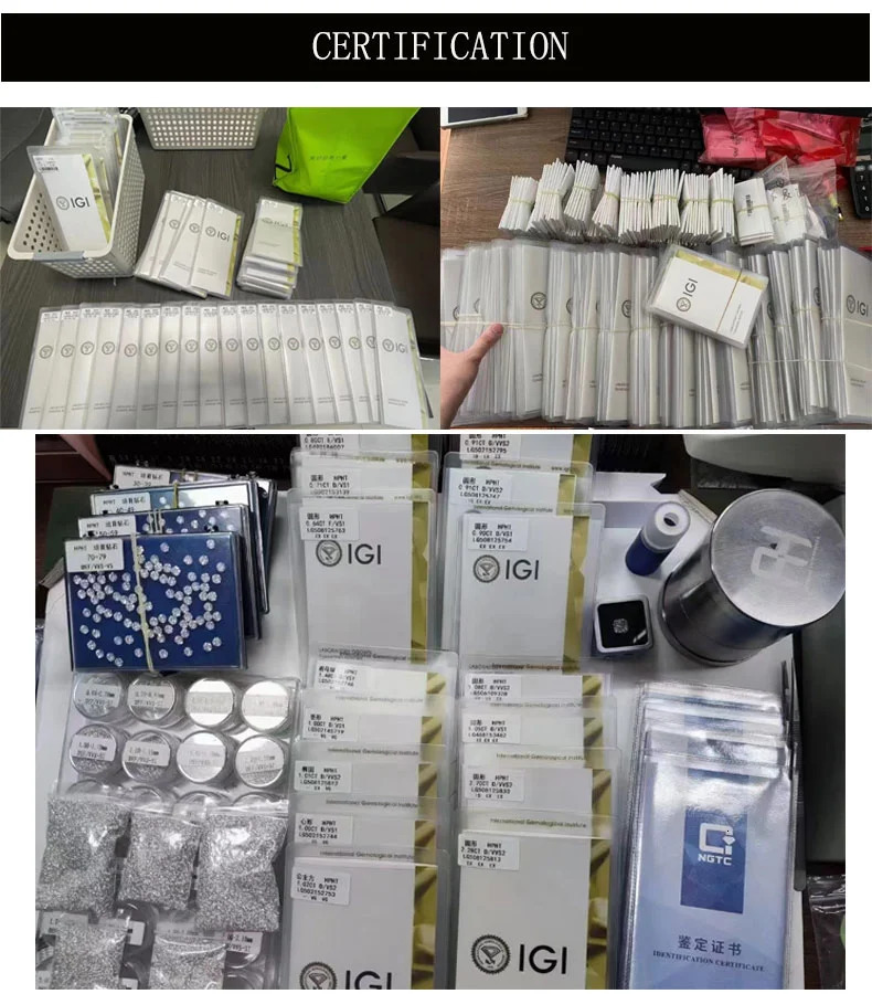 1.2ct Carat 5x7mm Radiant Cut CVD HPHT Lab Grown Diamond Engagement Ring Solid White Gold Wedding Ring For Woman With IGI 240530