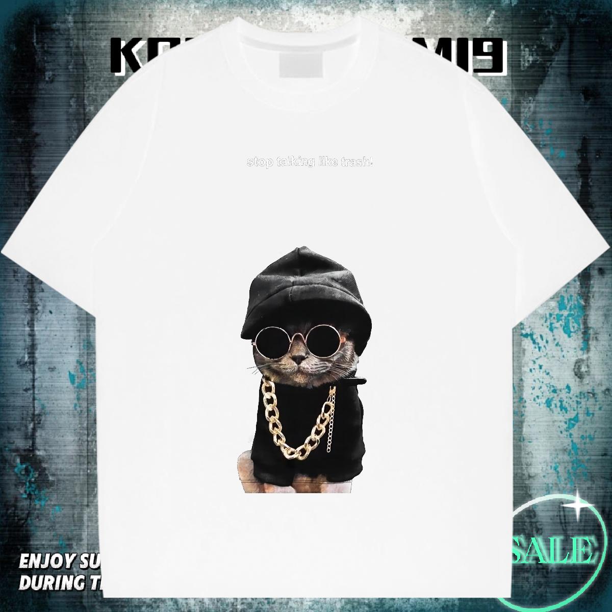 Comfortable T Shirts Men Outdoor Breathable Short Sleeve Mens Tshirts DIY Plus Size Cartoon Tees Shirts