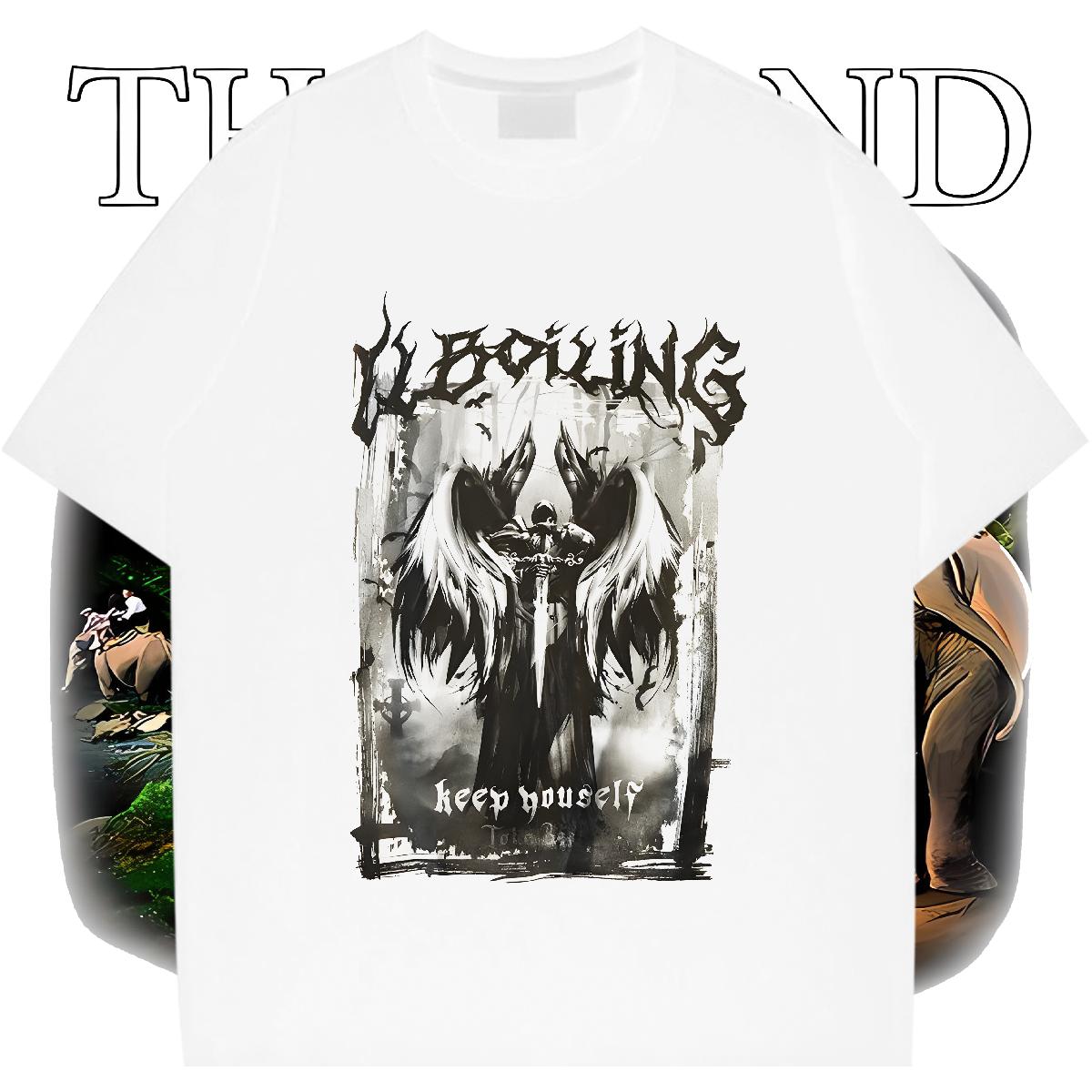 New Designer Man T Shirts Custom Print Oversized Men Tops Tees Home Outdoor Breathable Short Sleeve Brand Tees Shirts